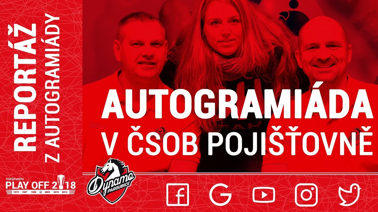 AUTOGRAMIÁDA | Dynamo zakončilo sezonu 2017/2018 na velké podpisové akci