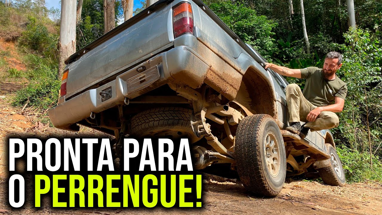 Hora da SUSPENSÃO nova e LIFT na L200!