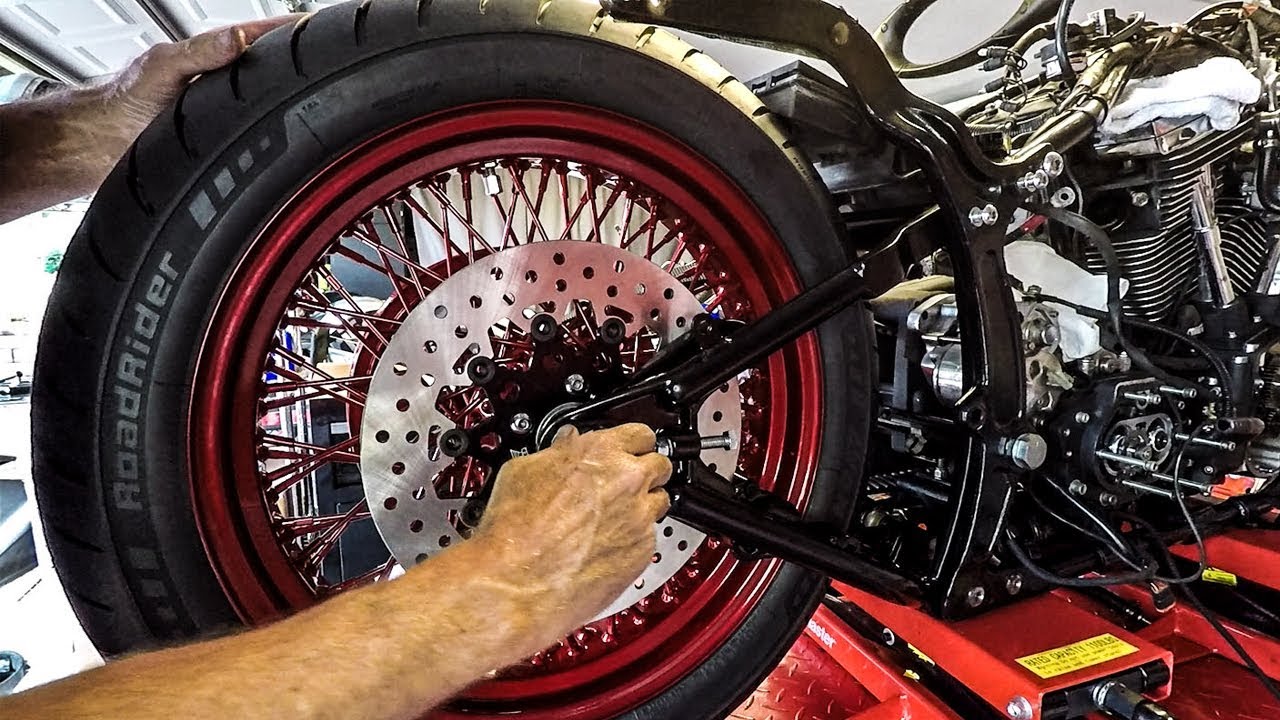 Сборка FatBoy Bobber — первый день сборки — Эпизод 2