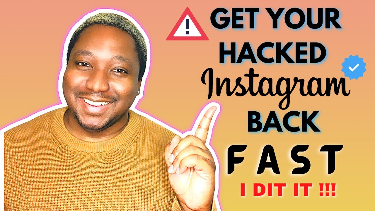 WATCH THIS If Your Instagram Was Hacked | This Worked For Me