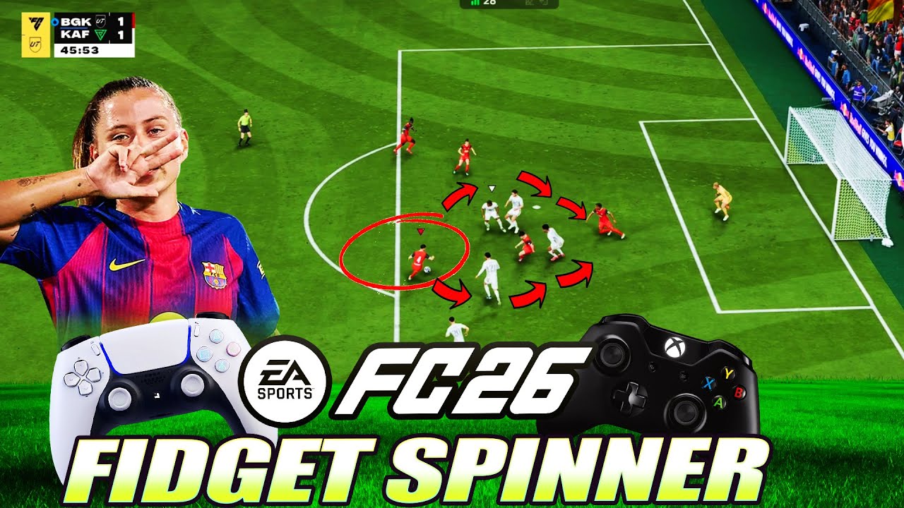 FC 26 НОВЫЙ Fidget Spinner META Учебник по дриблингу (после патча)