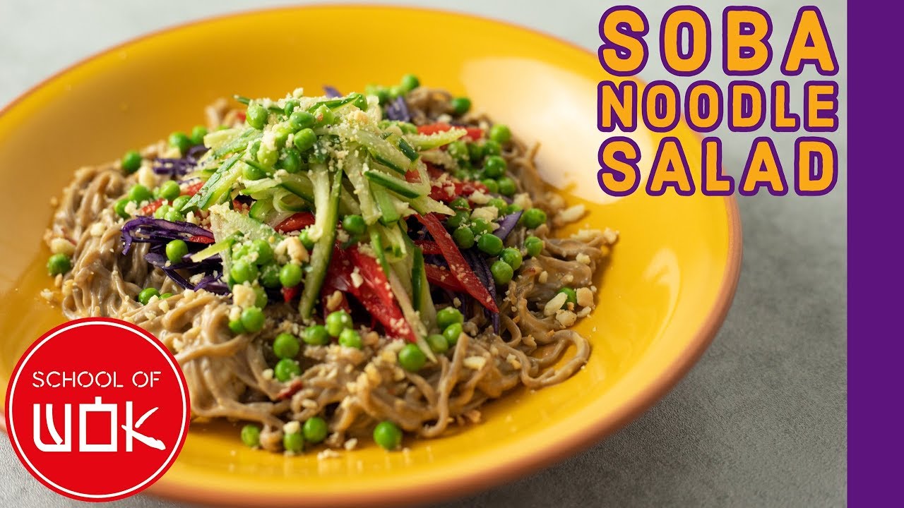 Deliciously Spicy Peanut Soba Noodles Recipe!