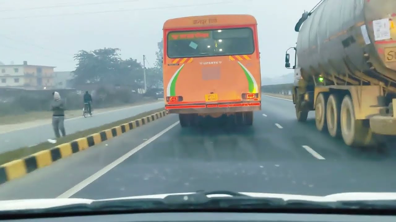 [DRIVING-INDIA] way to Gorakhpur || Kushmi Jungle.