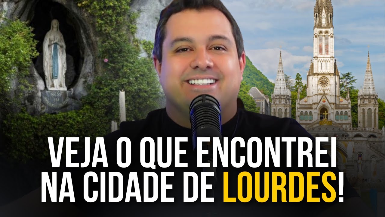 LOURDES: DESCUBRA POR QUE ESSA CIDADE ENCANTA A TODOS! | SANTOFLOW MUNDO #001