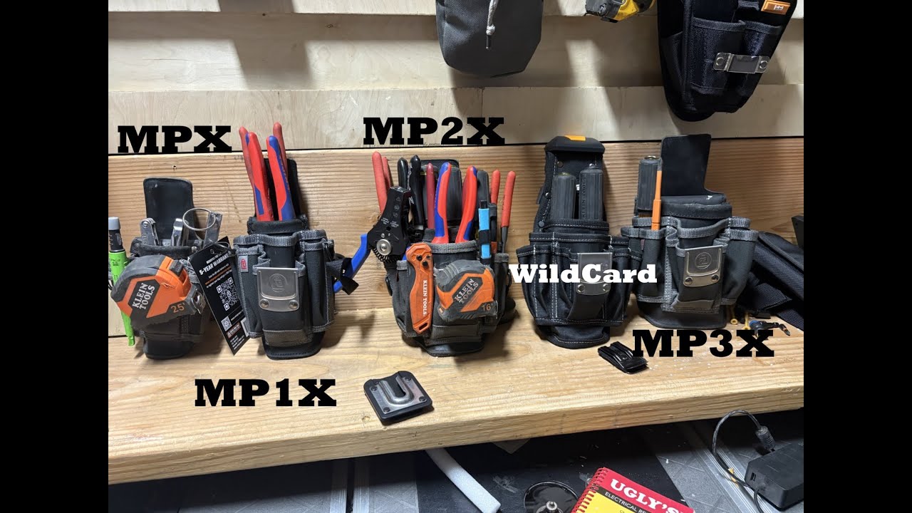 VETO MPX- MP1X -MP2X -MP3X and a wild card tool pouches