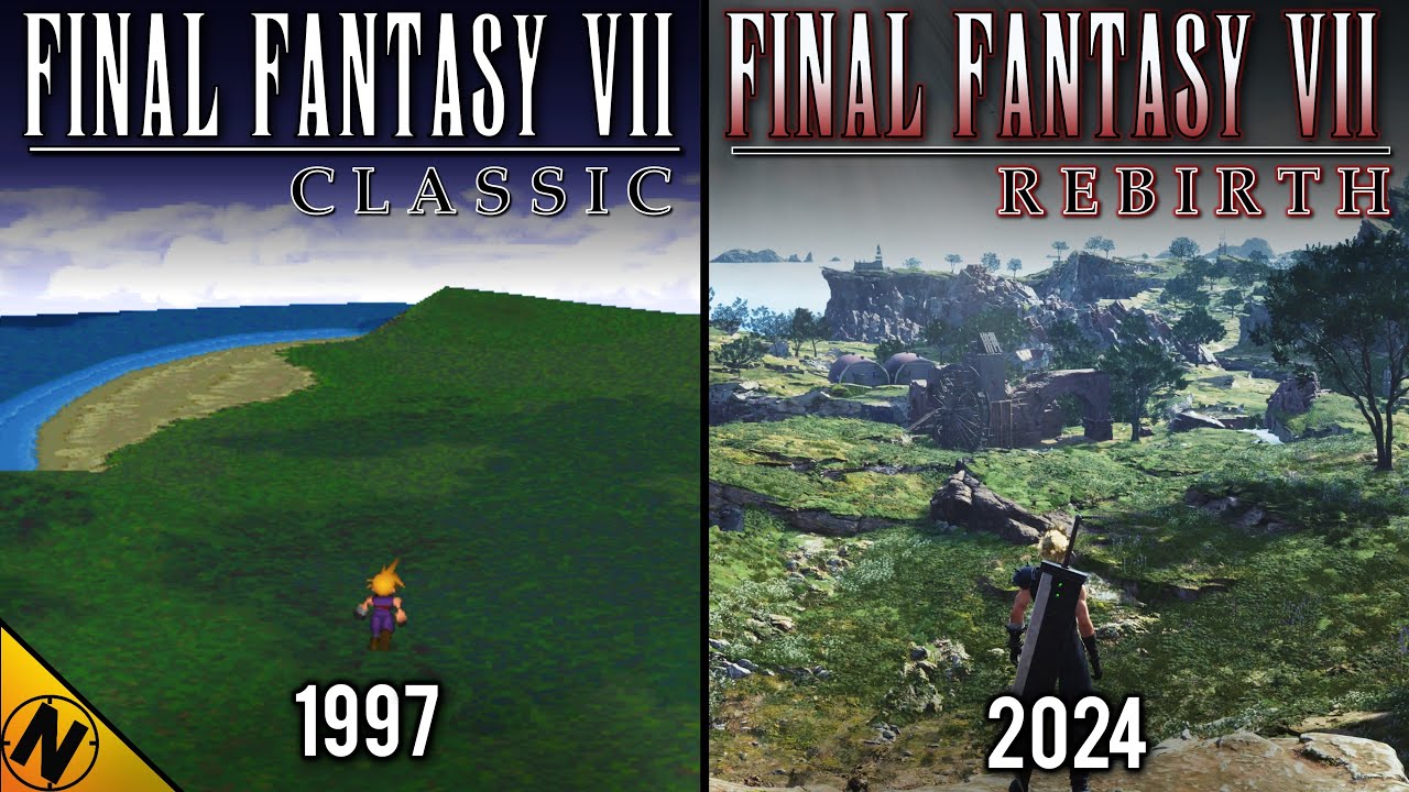 Final Fantasy VII Rebirth против Original | Прямое сравнение