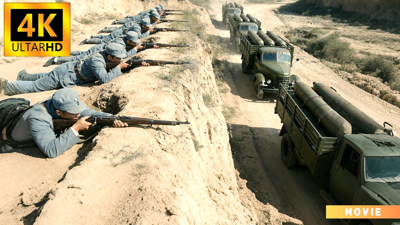 日軍運送病毒，怎料半路遭八路伏擊，成功炸毀車上的病毒！ ⚔️ 抗日 MMA | Kung Fu 🔥