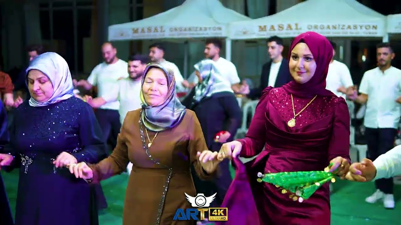 Fatmanur & Mustafa dügün töreni Yunak - haymanalı yasin - art 4k video