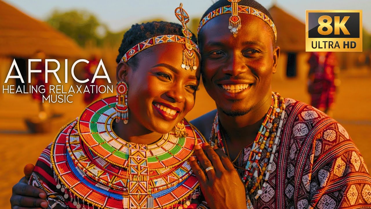 12 Hours of Soothing Zulu Vocals & Tribal Rhythms for Deep Relaxation & Sleep, Healing Energy