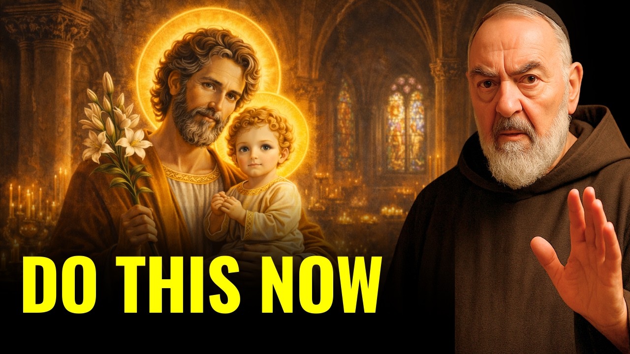 BEFORE MARCH 19: PADRE PIO WARNS WHAT YOU MUST ASK SAINT JOSEPH FOR (THE DEVIL HATES HIM) 🙏🔥