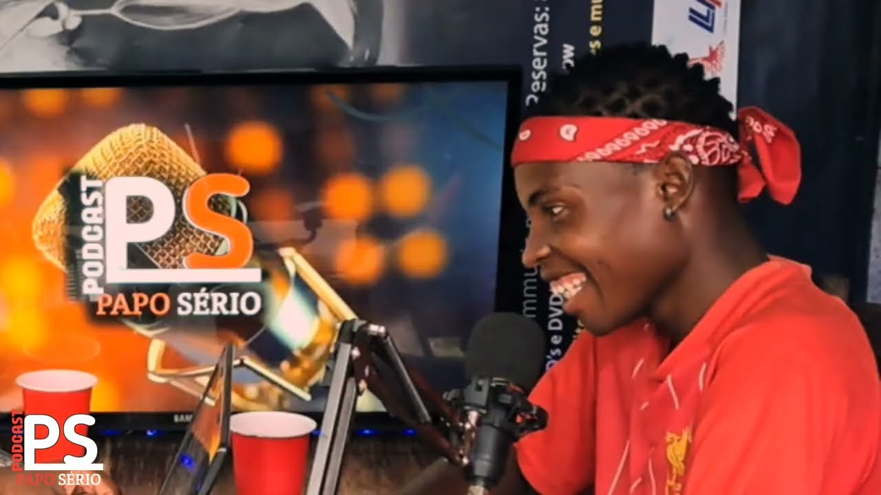 Valdizzy Mz Rapper e Gladiador em conversa com Ell Smetha no Papo Sério Podcast EP 4