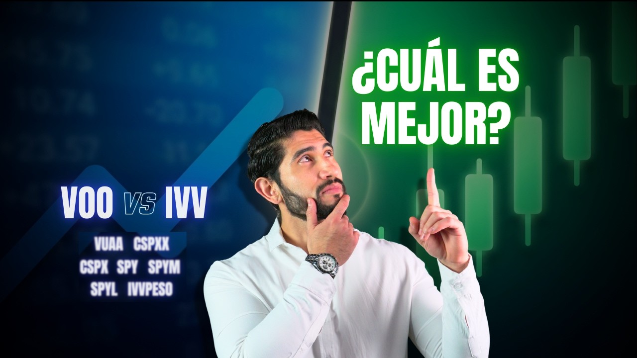 El MEJOR ETF para invertir en el S&P 500 | IVV, VOO, IVVPESO, VUAA, etc.