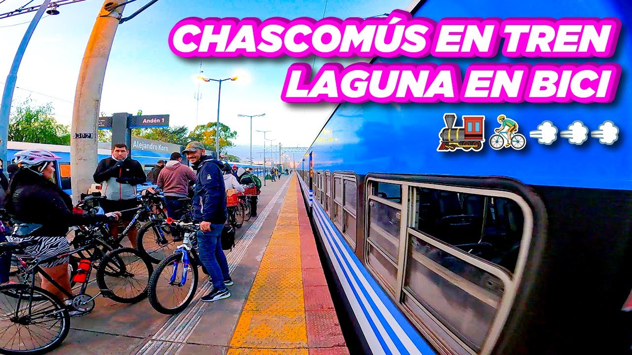 🚂+🚴‍♂️ EN TREN Y BICI A CHASCOMÚS: AVENTURA CICLOTURISTA ALREDEDOR DE LA LAGUNA
