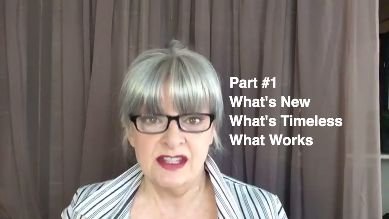 Livestream - What’s New, What’s Timeless, What Works - Beauty, Hair, Wardrobe