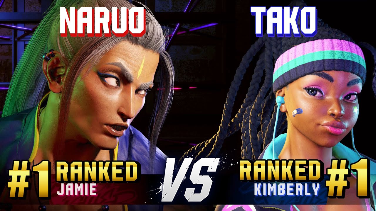 SF6 ▰ NARUO (#1 Ranked Jamie) vs TAKO (#1 Ranked Kimberly) ▰ High Level Gameplay