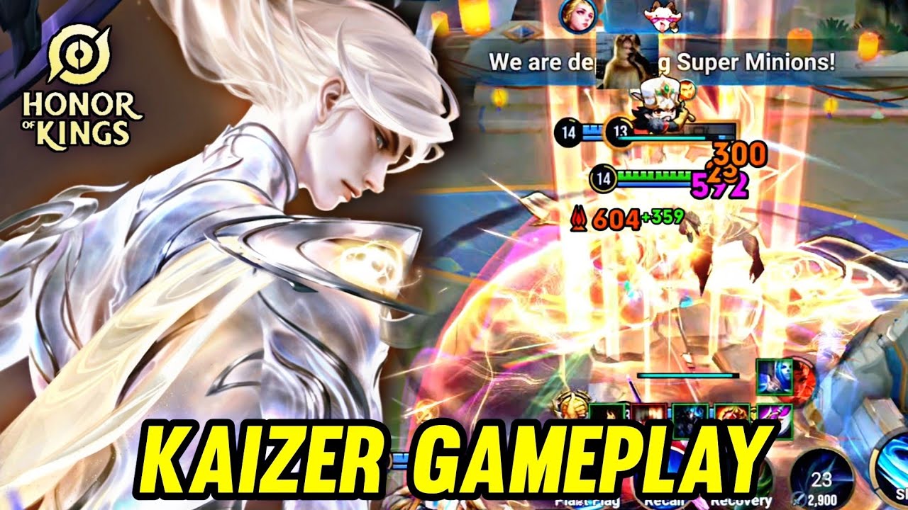 HOK : KAIZER GAMEPLAY | BUILD TANK - HONOR OF KINGS