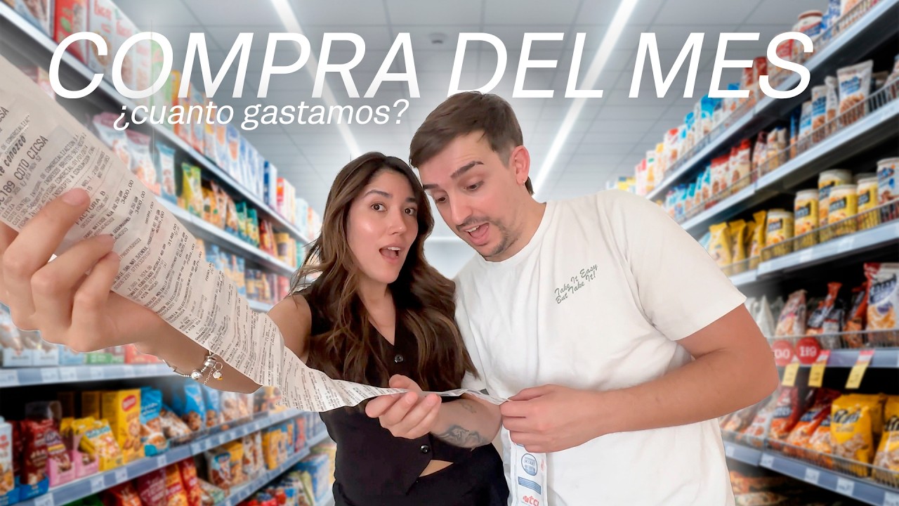 COMPRA DEL MES EN EL SUPER ¿Cuanto gastamos?