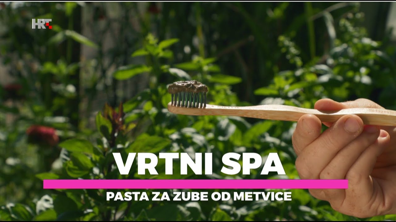 [KOD NAS DOMA: VRTNI SPA] Pasta za zube od metvice