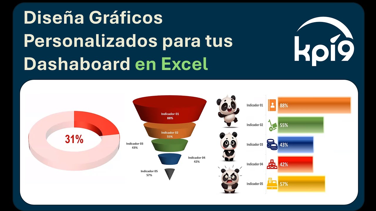 Diseña Gráficos Personalizados para tus Dashaboard en Excel