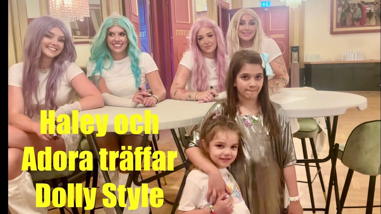 Haley och Adora besöker Gröna Lund och träffar Dolly Style.