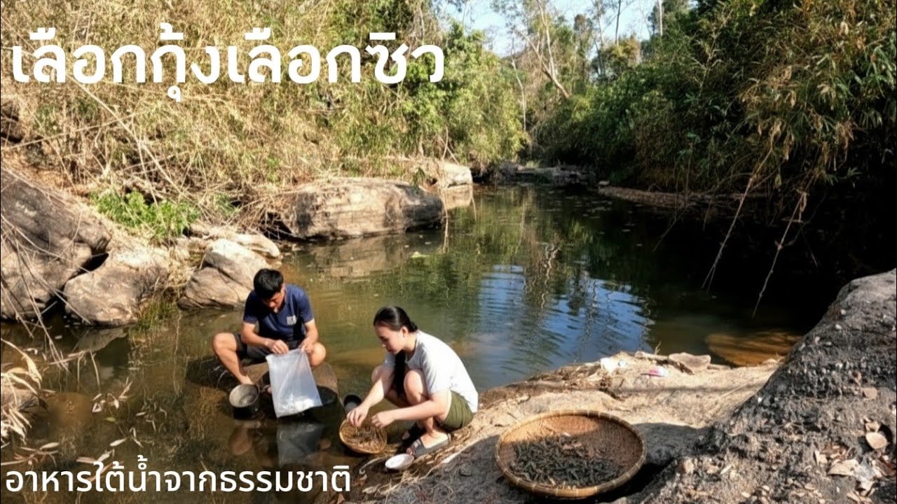 ใส่ไอ้โง่เอากุ้งกับปลาซิว ก้อยกุ้ง