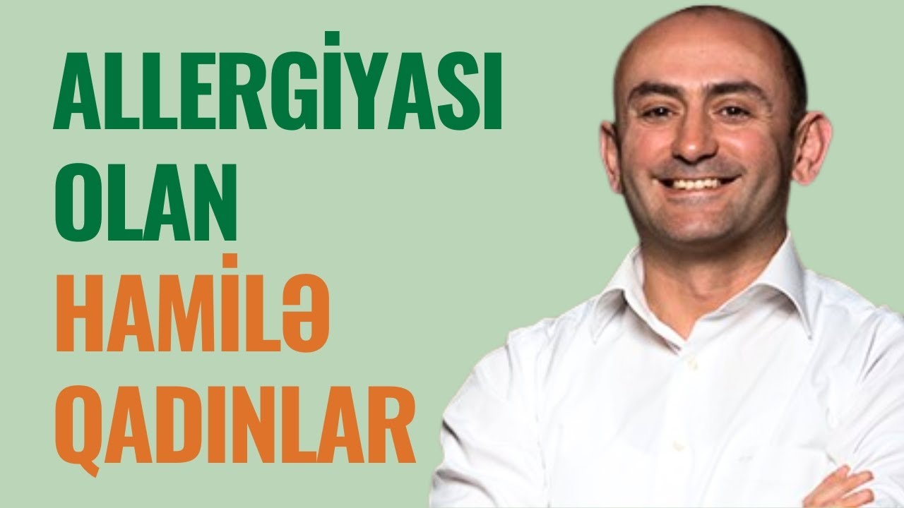Hamilə Qadının ALLERGİYASI VARSA, Dərman qəbulu necə olur? | Rəşad Sultan