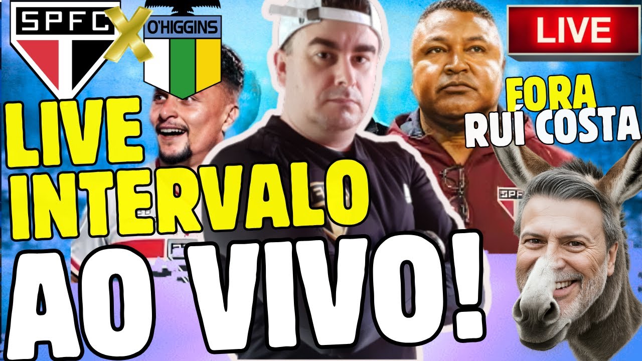 AO VIVO l LIVE DE INTERVALO: S&Atilde;O PAULO X O&acute;HIGGINS l COPA SUDAMERICANA 2026