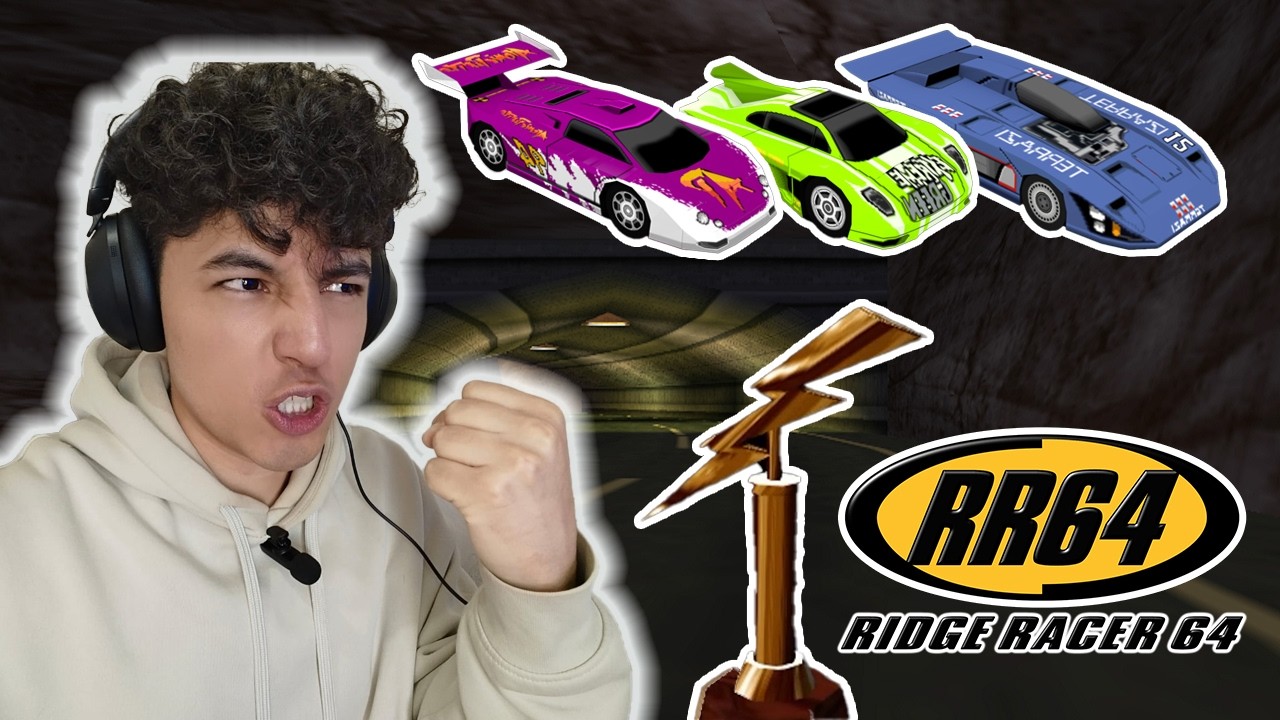 Ridge Racer 64 Reverse Courses Expert