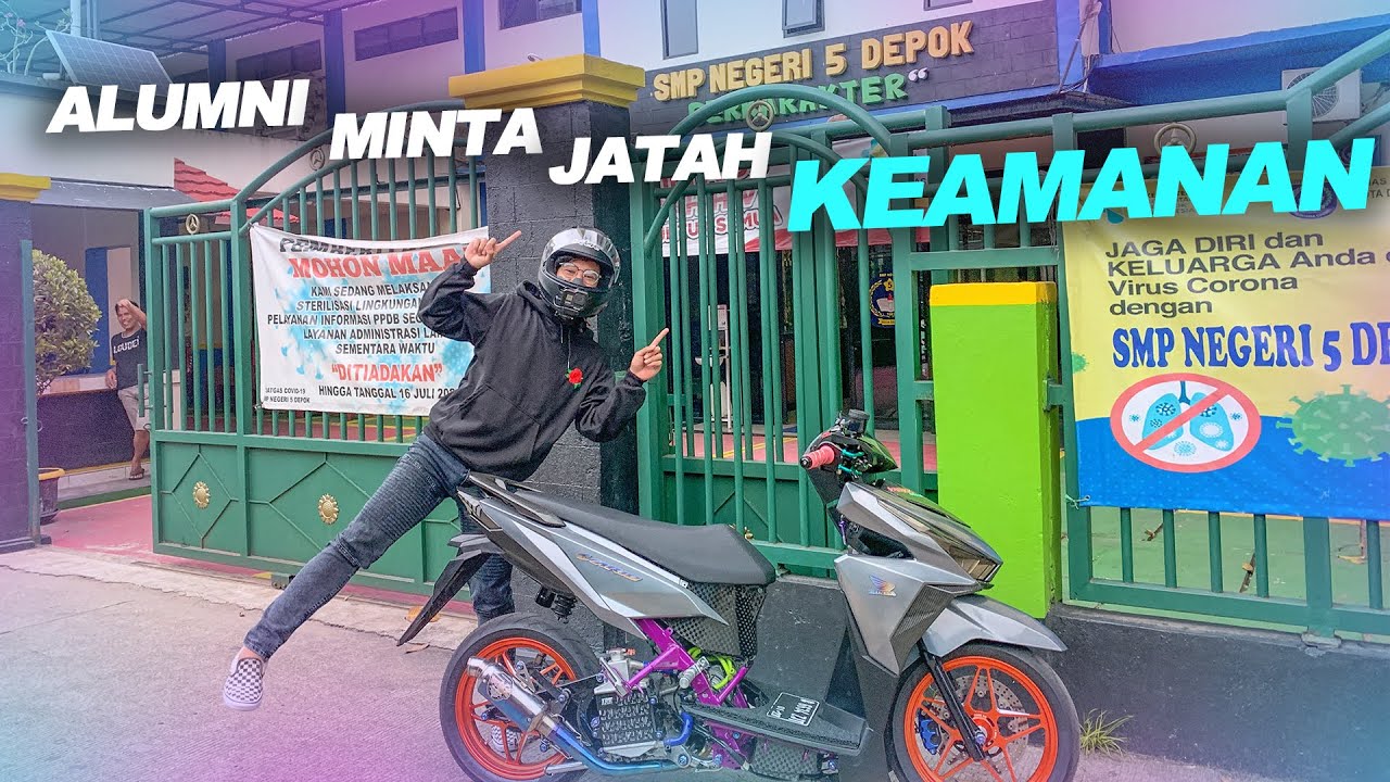 NGABUBURIDE SI VATRICK KE BEJI SETU KAMPUNG LIO DATENGIN SMPN 5 DEPOK KOLAAN KITA DLU