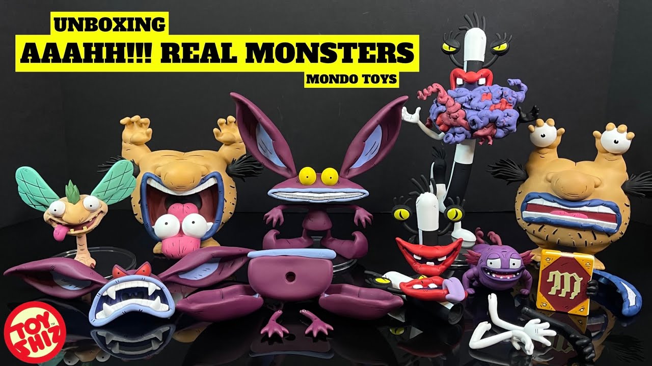 2025 AAAHH!!! REAL MONSTERS DELUXE BOX SET | Mondo Squads Line | Mondo Toys