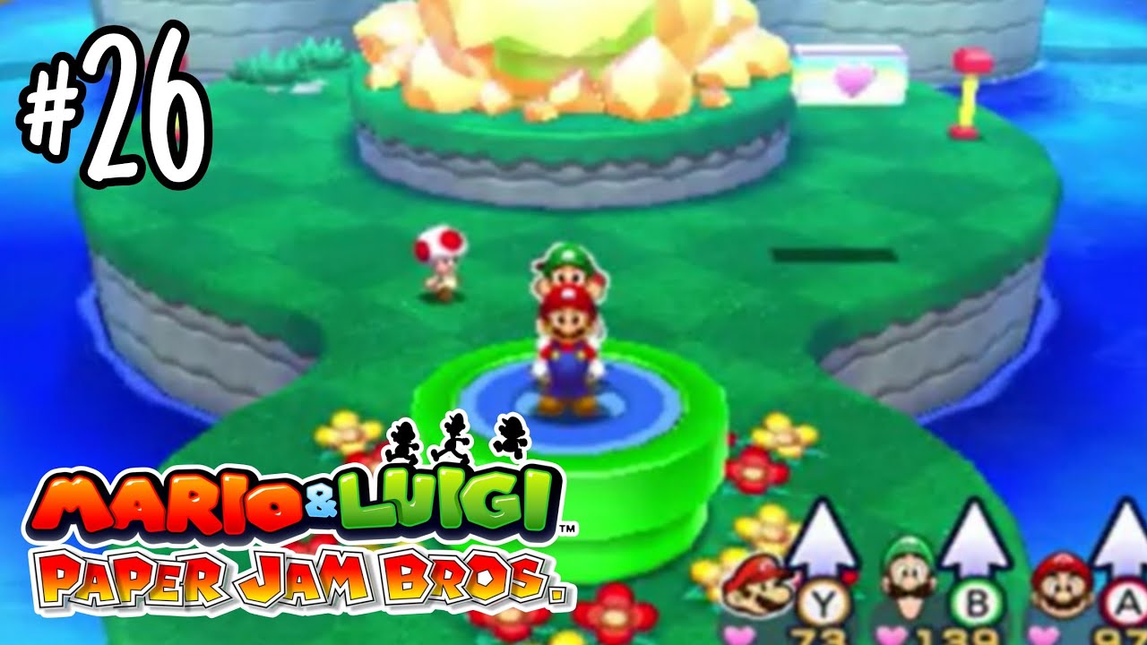 La Playa de los Puzzles #26 | Mario y Luigi Paper Jam Bros