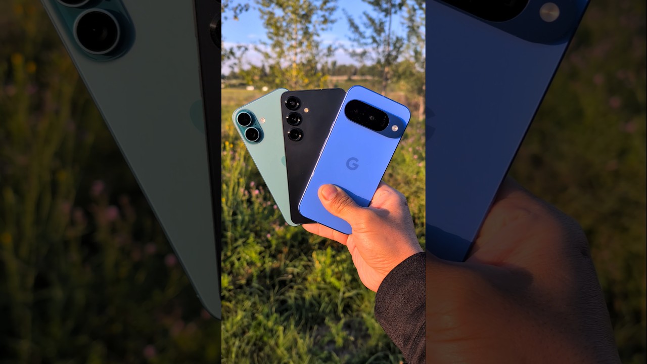 Pixel 10 vs Galaxy S25 vs iPhone 16 - Camera Battle!