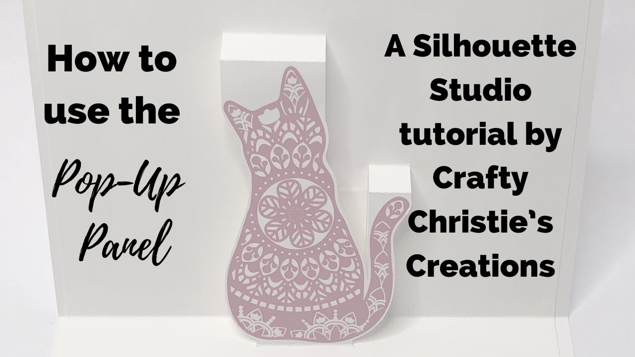 How to make pop up cards in Silhouette Studio
