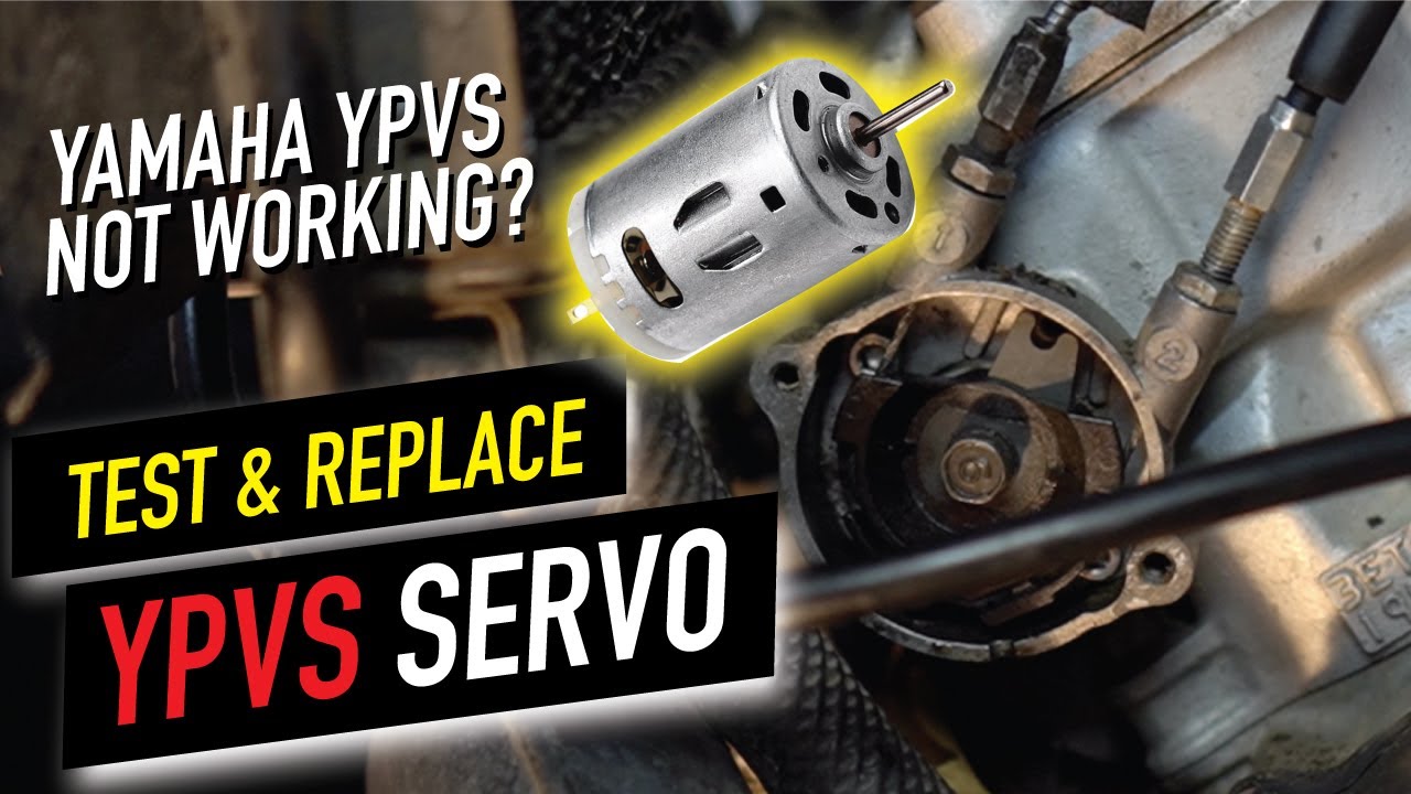 YAMAHA YPVS Not Working?  YPVS Servo Motor Repair | 1989 Yamaha DT200R WR200