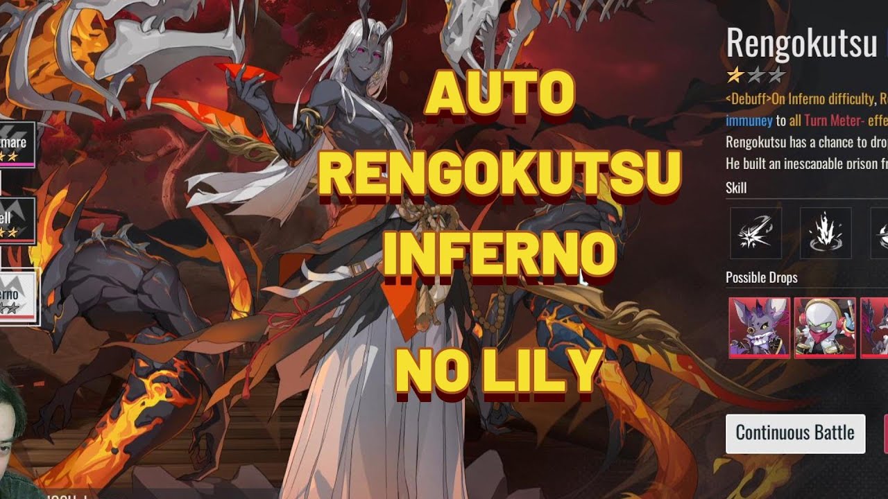 ETHERIA RESTART - AUTO INFERNO RENGOKUTSU NO LILY BAHASA INDO
