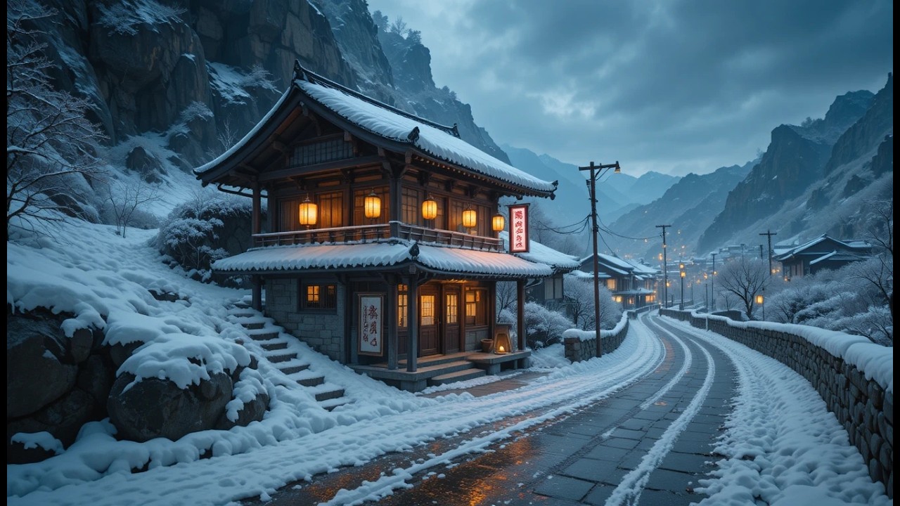 Cozy Winter Night ☕ Lofi Beats for Study, Sleep & Relaxation