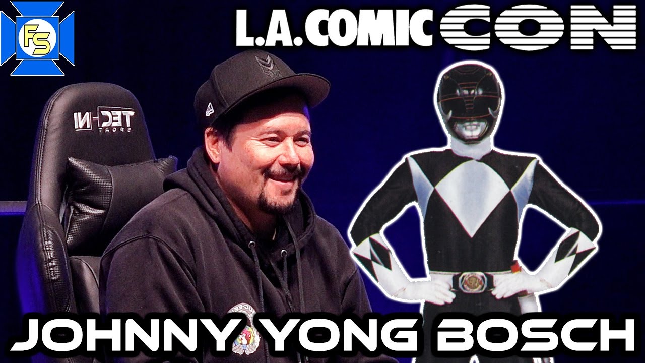 Презентация «Power Rangers» Джонни Йонга Боша – L.A. Comic Con 2024