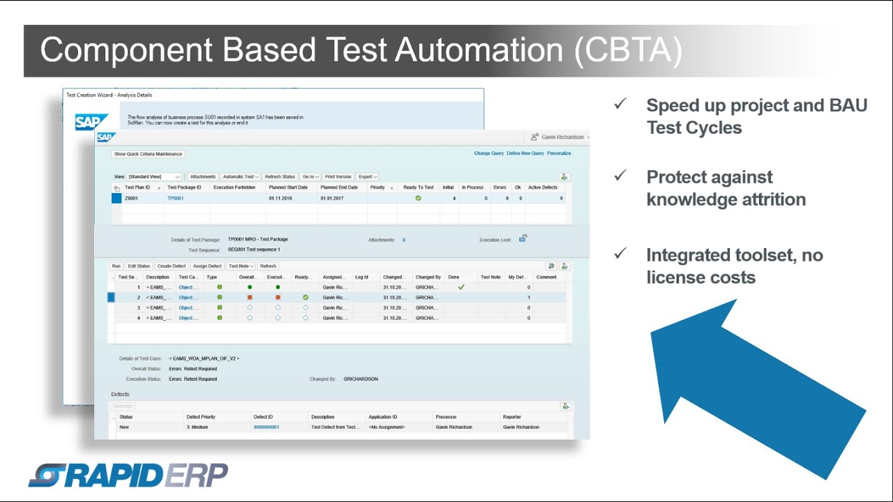 SAP Solution Manager Test Automation - CBTA Test Recording