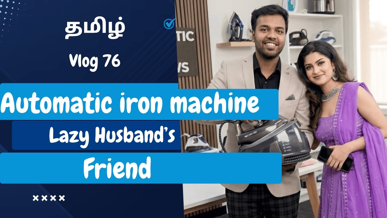 This machine irons better than me… which honestly isn’t a high bar 🤣 I Tamil vlog I Australia