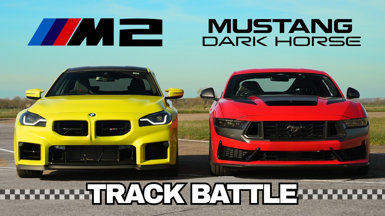 BMW M2 против Mustang Dark Horse | Битва на трассе