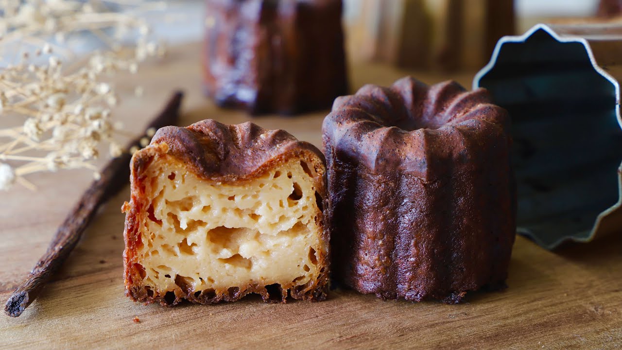 本格カヌレの作り方　How to make cannelé de Bordeaux