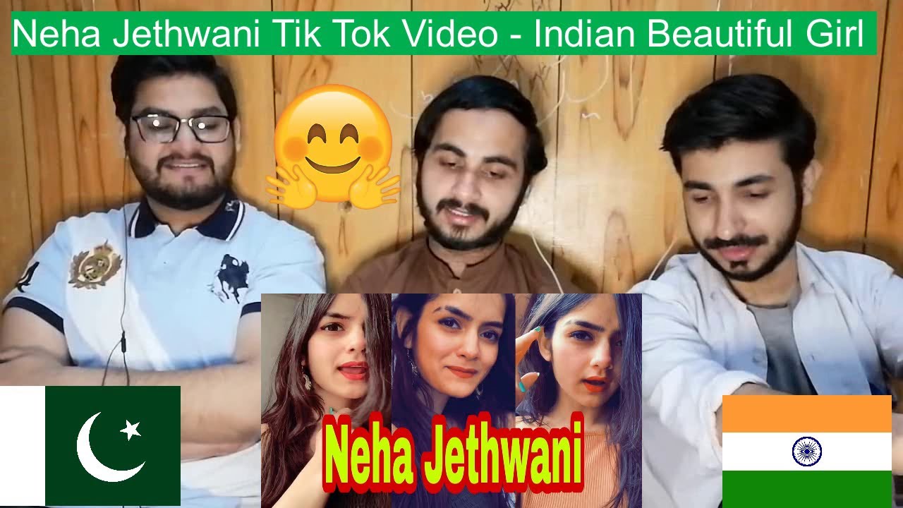 Pakistani Reaction On Neha Jethwani Tik Tok Video - Indian Beautiful Girl Musically 2019