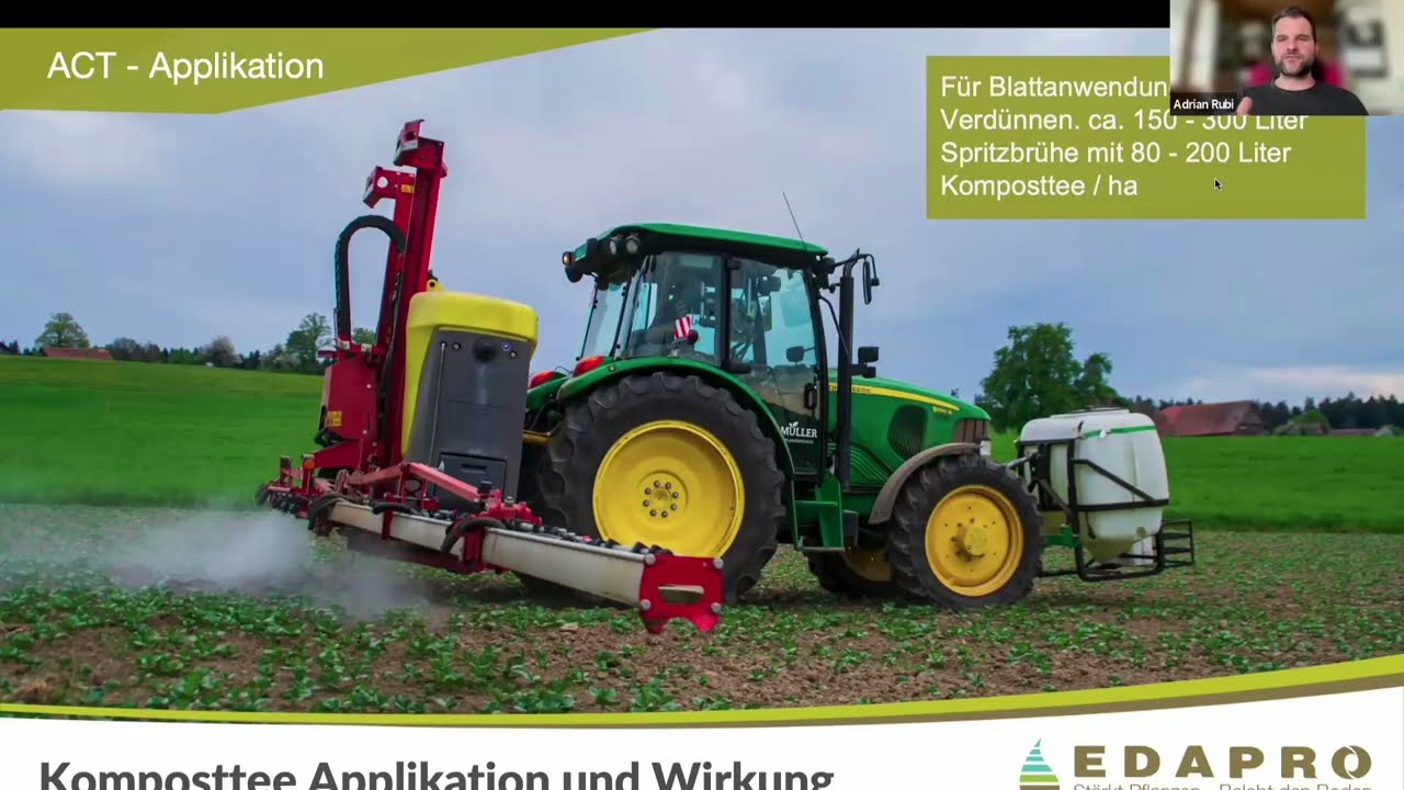 Komposttee Herstellung und Anwendung