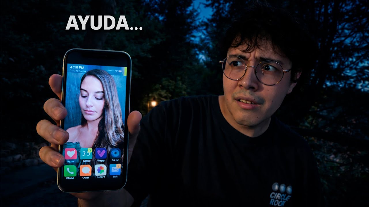 ENCONTRÉ el CELULAR de esta CHICA en el BOSQUE... está en PELIGRO