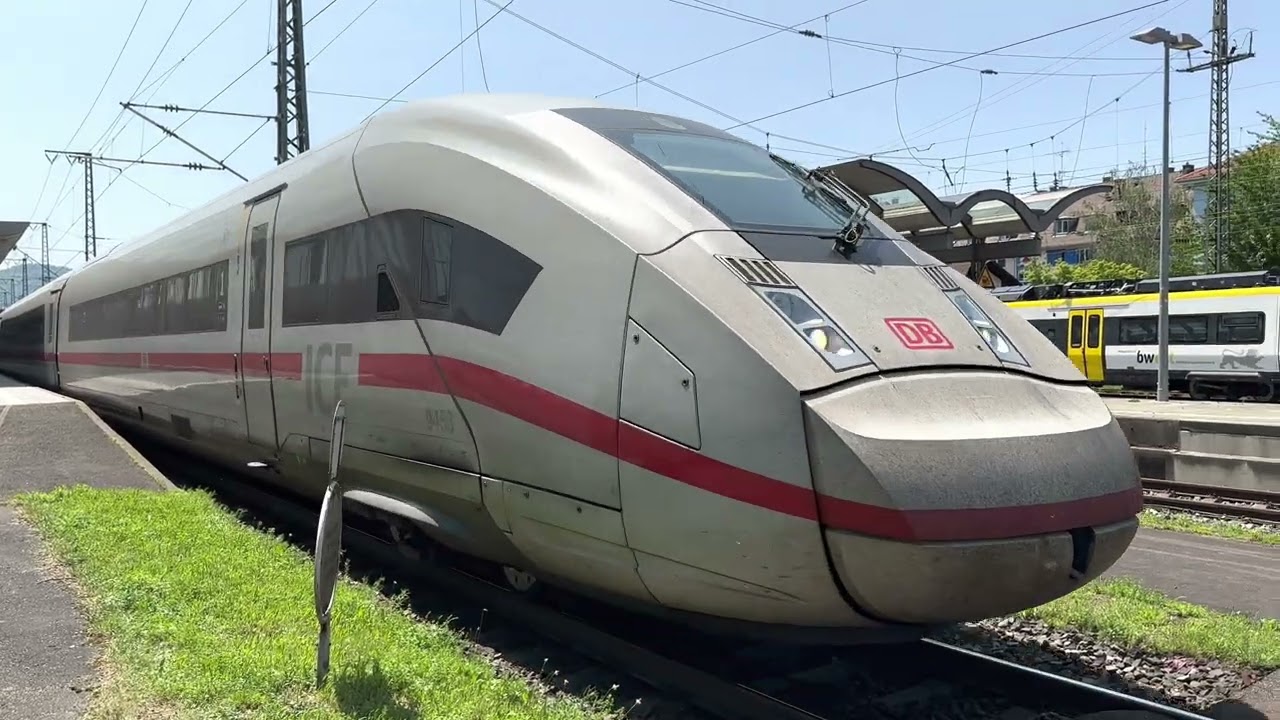 ICE 🚅 in Freiburg Hauptbahnhof
