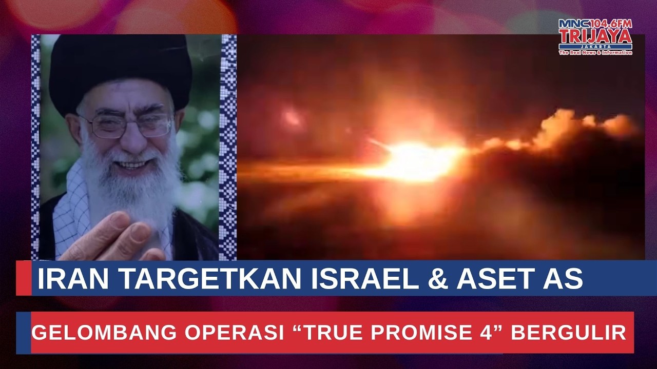 Langit Teheran Membara! Iran Kirim Balasan 2 000 Drone & 600 Rudal ke AS Israel   Breaking News