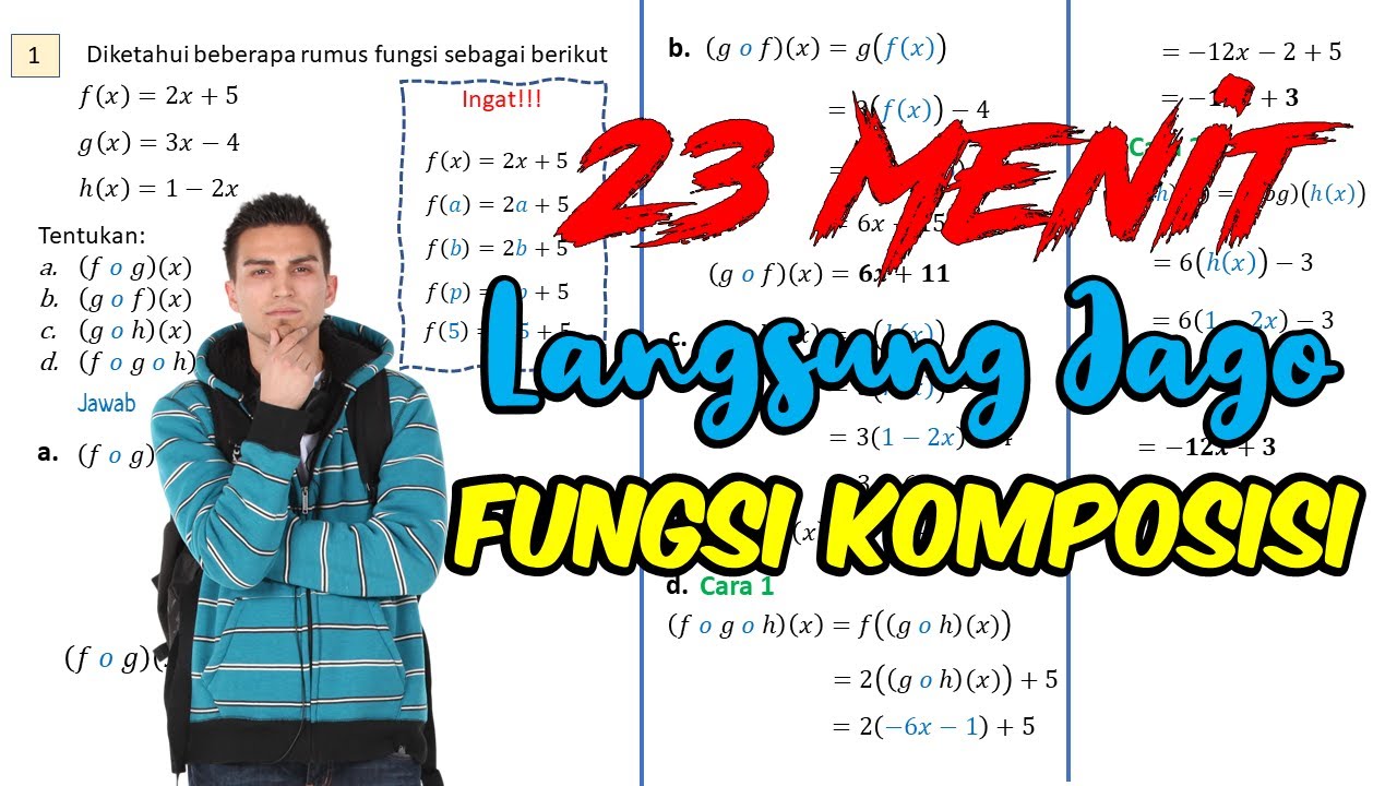 CARA MUDAH FUNGSI KOMPOSISI