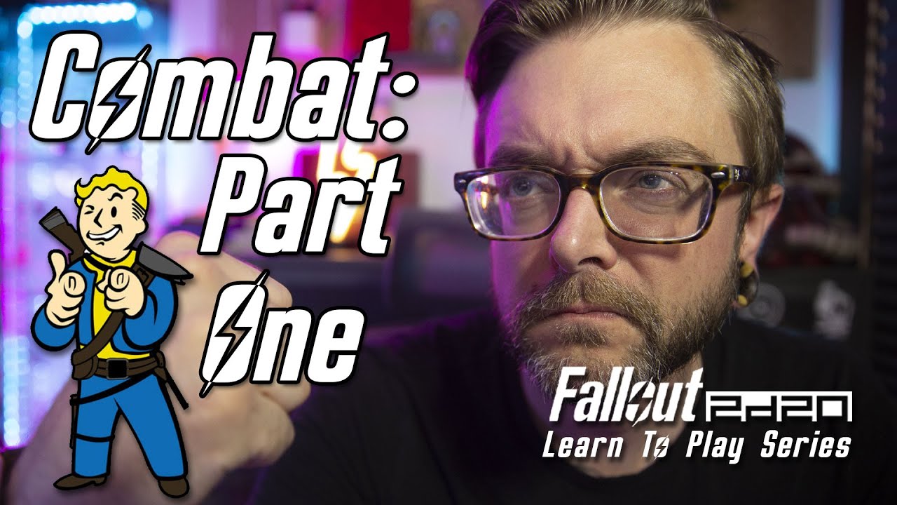 Fallout 2d20 Combat Part 1: Learn to Play Series Tabletop RPG by Modiphius