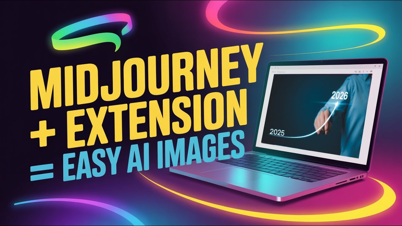 How to Create Stunning AI Images in MidJourney | Easy Prompt Generator Extension #midjourney #aiart
