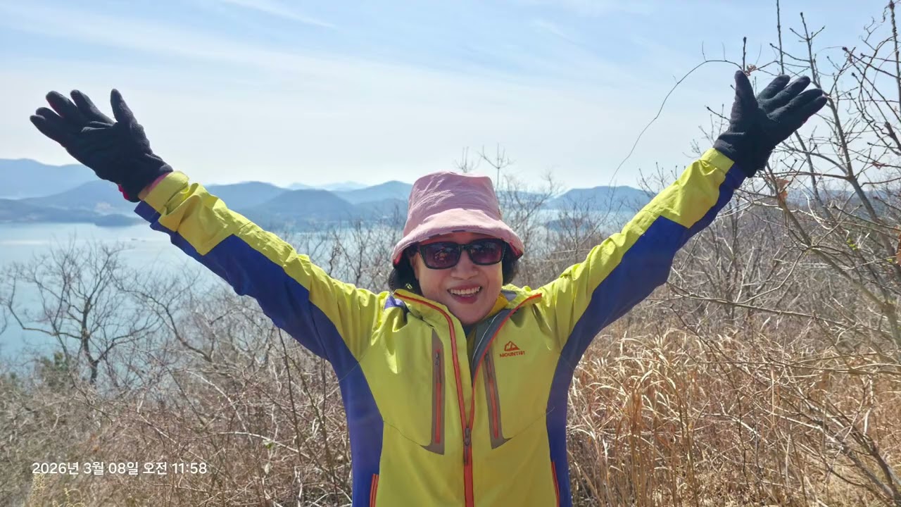 거제산달도  당골재산 뒷들산 건너재산 산행 